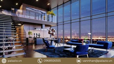 20+ mẫu thiết kế nội thất Penthouse hiện đại đẳng cấp châu Âu