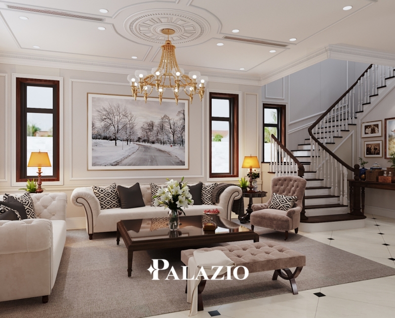 PALAZIO – Thiết kế kiến trúc, thi công nội thất phong cách châu Âu chuyên nghiệp & đẳng cấp